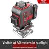 DELIXI 12-Point High Precision Green Laser Level for Outdoor Use