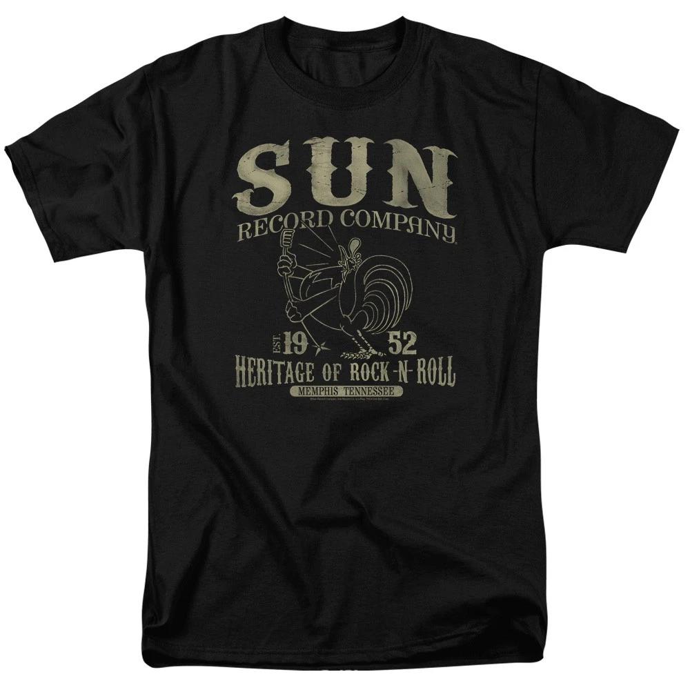 Sun Records Records Company Rockabilly Licensed Adult T-Shirt XL
