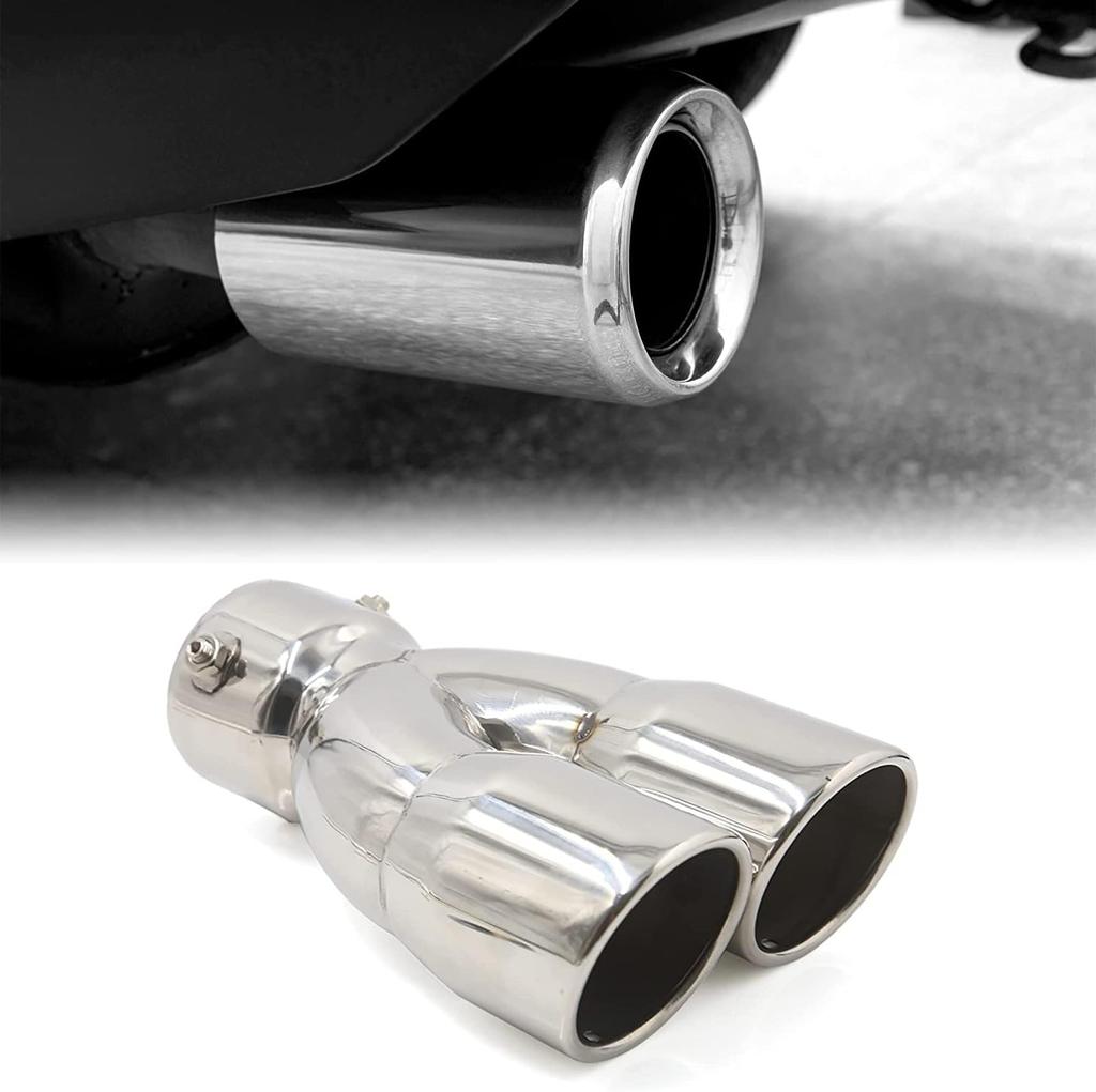 Emsoulnioi Exhaust Pipe, Exhaust Pipe, Exhaust Pipe, Silencer, Slip-on Muffler, Motorcycle, Automobile, 2 Model,