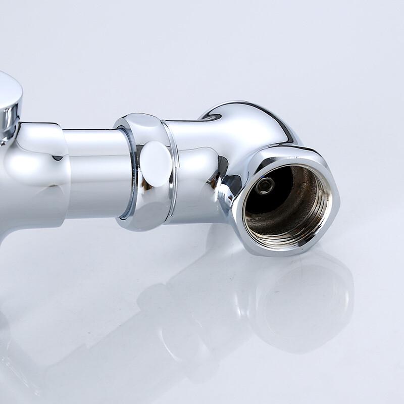 Yidashang Copper Foot-Operated Squat Toilet Flush Valve