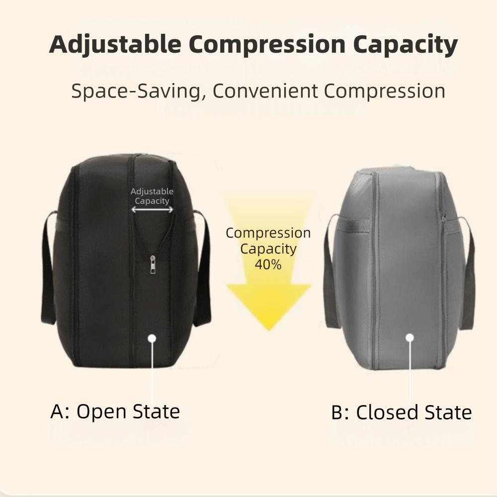 Folding Compression Storage Bags Save Space Down Jacket Organizer Expandable Storage Bag Dorm