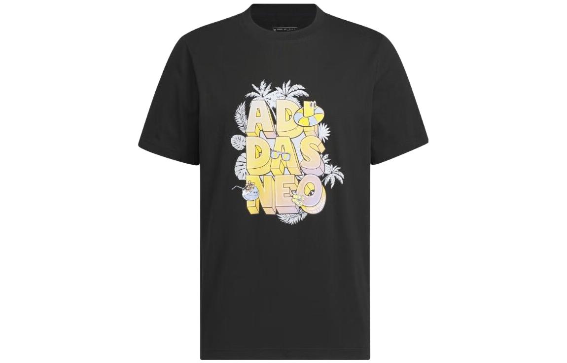 Adidas Neo T Shirt Unisex Black IP3885 S