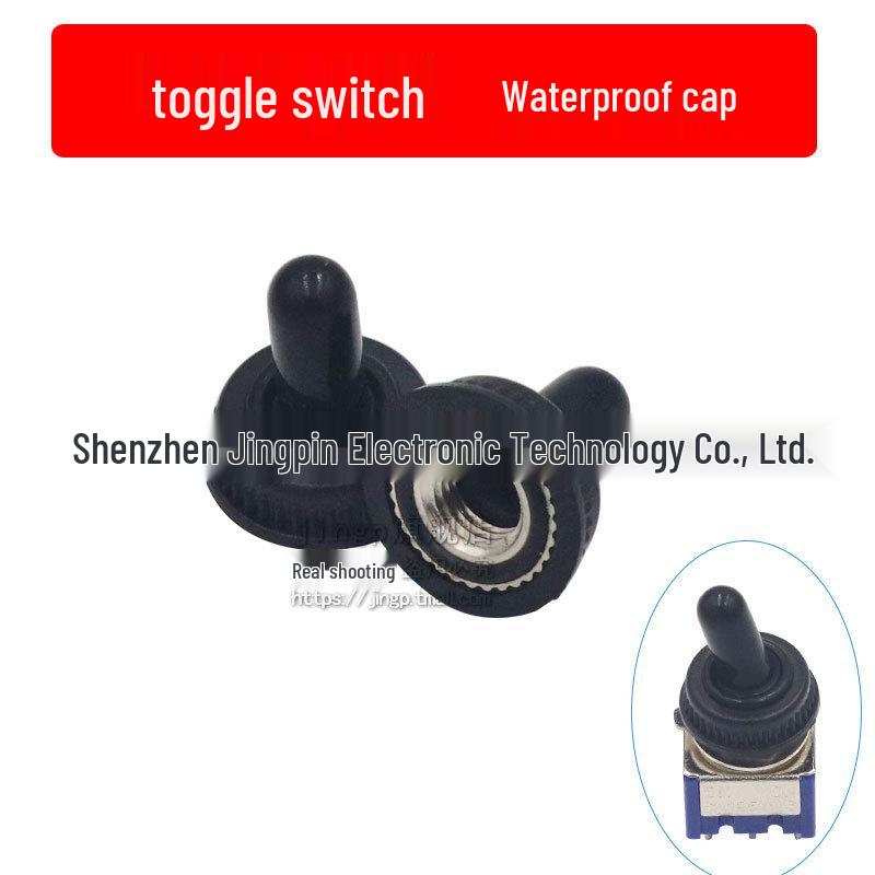Dual Position Toggle Rocker Switch MTS-102: Self-Reset, 2/3/6 Pins