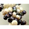 Cabochon Natural Pearl White & Black 100 Ct Fabulous Loose Gemstone Lot