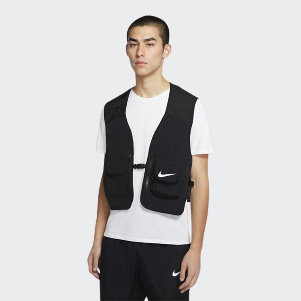 Nike Afneembare Utility Zak Voetbal Vest Heren Tops Zwart CK9975-010