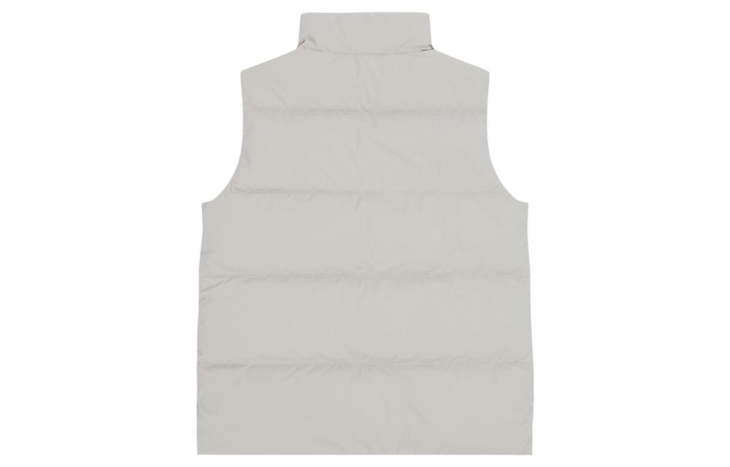New Balance Down Vests Unisex Light Khaki Stand Collar Moderate AMV34325-SEN