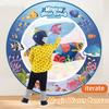 80x80CM Magic Water Drawing Mat Coloring Doodle Mat Montessori Painting Board Painting Pad Magic Pens Kids Educational Toy Gifts