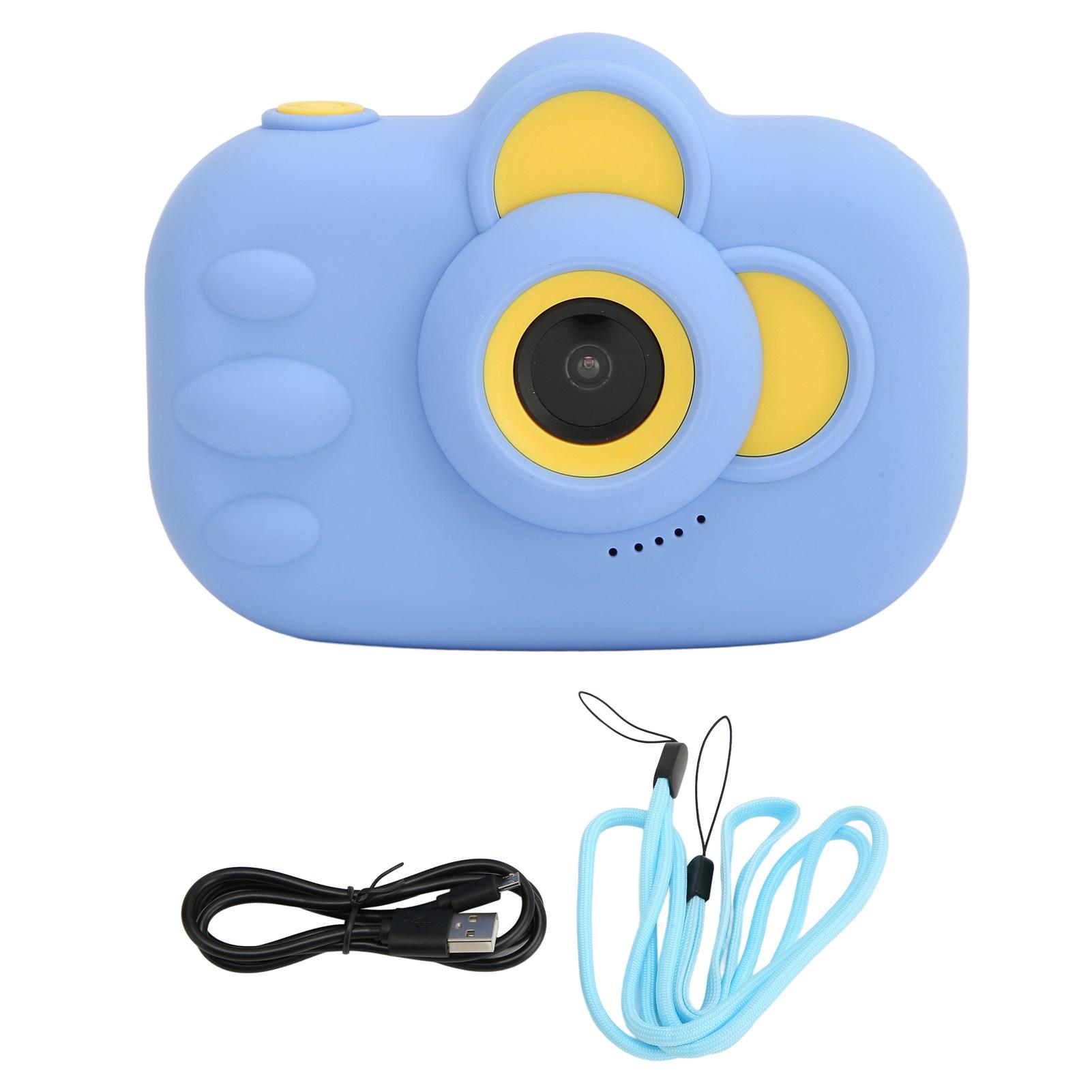 

1080P 2inch Kids Camera Cute Cartoon Design HD Digital Children Selfie Camera for Birthday Christmas Gift