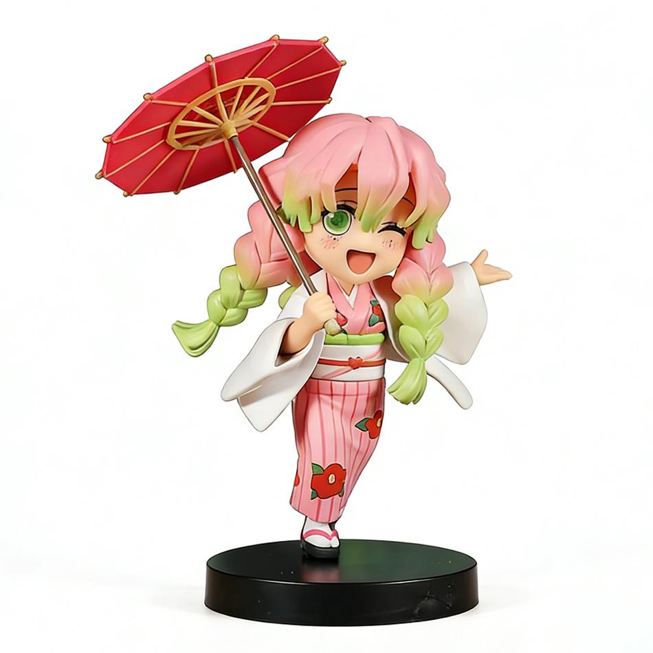 Demon Slayer Plum Rain Series Blind Box Figure - Mystery Toy Gift Featuring Kochou Shinobu Tomioka Giyuu Kanroji Mitsuri
