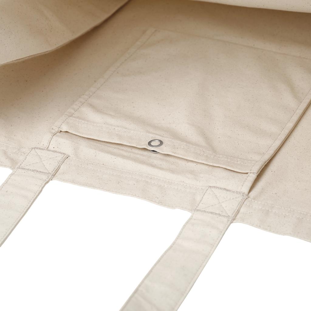 True Blanks Large Cotton Canvas Tote Bag