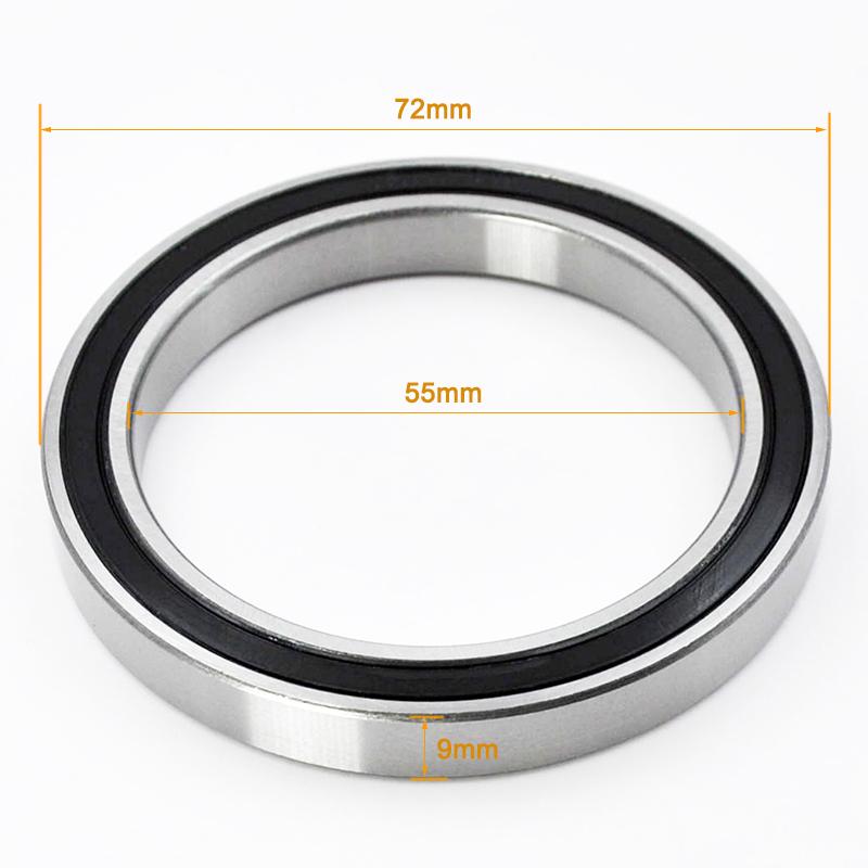 2pcs 6806 6807 6808 6809 6810 6811 6812 6813 6814 6815 6816 2RS DDU RS Bearing 6808RS Deep Groove Ball Bearings