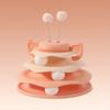 Cat toy bee amusement board becomes a fun toy for young cats to entertain themselves. Cat spinning wheel toy is a great tool for relieving boredom