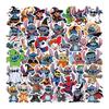 C-191: 50 Halloween Cartoon Stickers for Bags, Books, and Thermos Decor