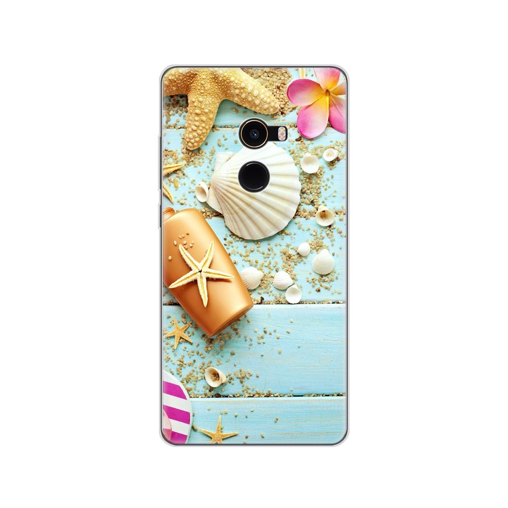 Měkké silikonové pouzdro TPU pro Xiaomi Mix 2 pouzdro pro Xiaomi Mi Mix 2 Mix2 zadní kryt 360 plný ochranný transparentní coque