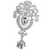 Brooch Exquisite Crown Design Luxury Fashion Diamante Brooch Pin for Holiday