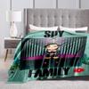 Spy Family Anime Tapestry Blanket Soft And Comfortable Camping Trip Sheet Office Rest Blanket Gift