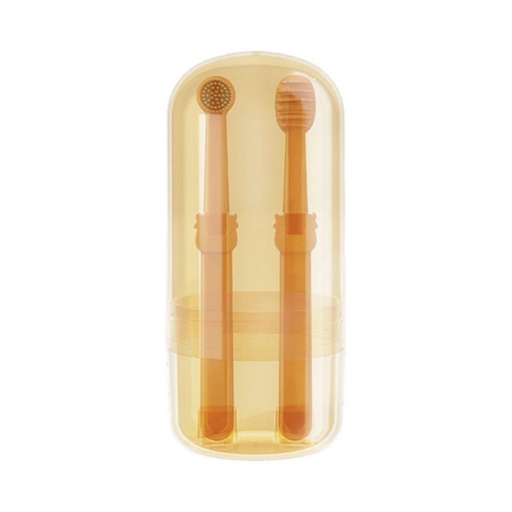 

2pcs/set Silicone Cat Toothbrush Bite Resistant Dog Teeth Care Tool Dog Toothbrush Pet Bad Breath 2pcs/set