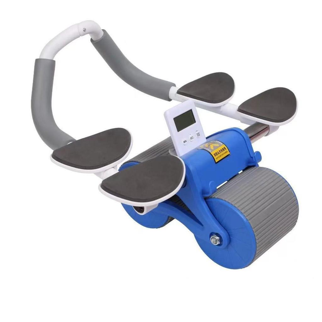 Automatic Rebound Ab Wheel Roller for Abdominal and Elbow Plank Training at Home