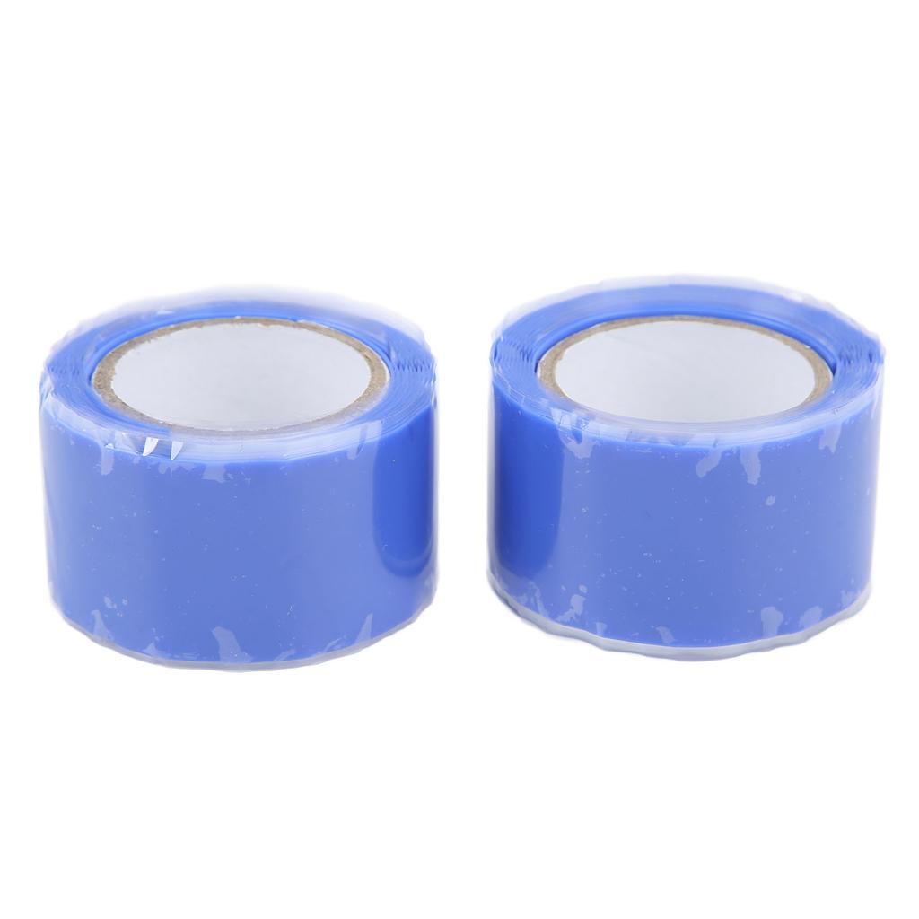 2PCS Self Fusing Silicone Tapes Insulation Waterproof Adhesive Tape for Water Pipe Hose Repairing