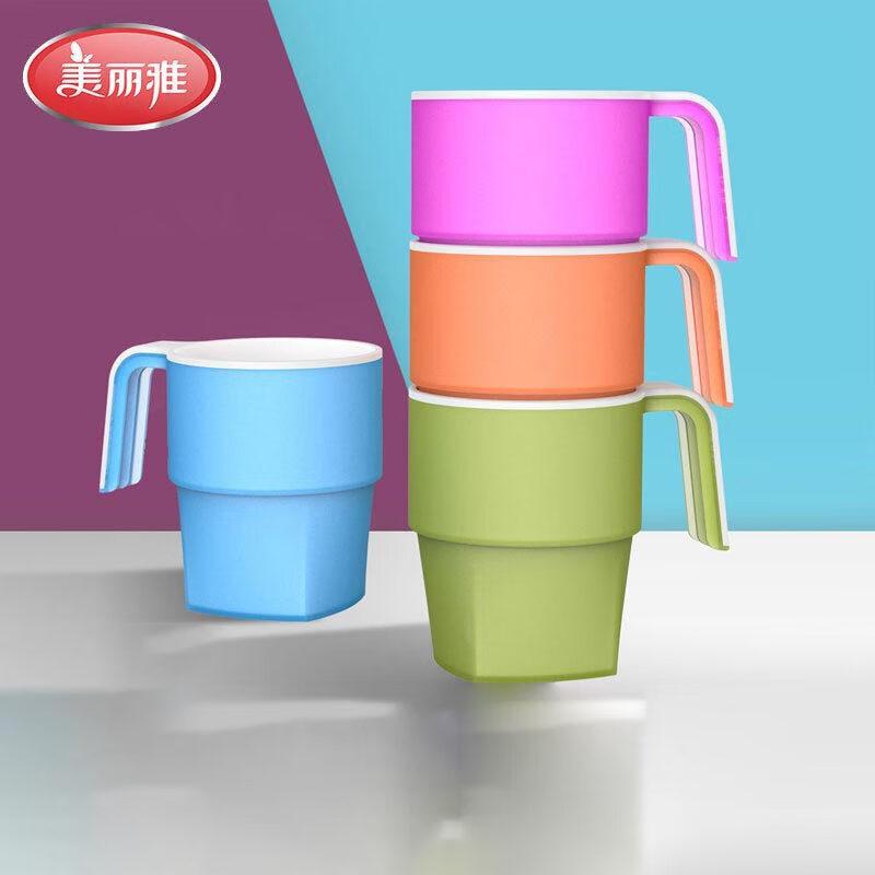 Набор стаканов для зубных щеток Meiliya Legend двухцветный