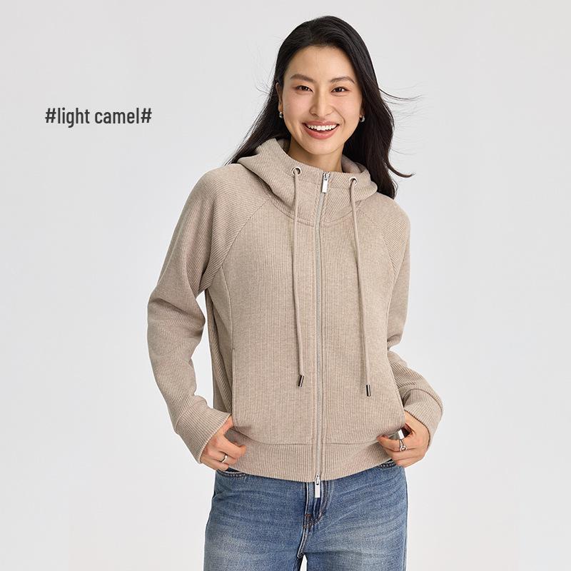 

Женское приталенное зимнее пальто с капюшоном на двойной молнии - Высококачественное, приятное к коже, теплое и удобное XL