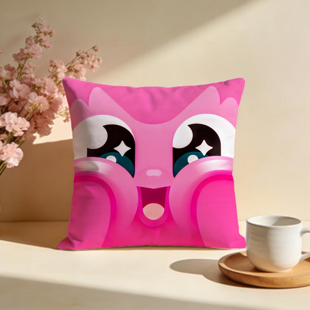 Fashion DDuolingoful Cushion Cover Stylish Washable Pillow Cover Ideal for Couch Bedroom Car Decoration