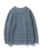 VASTIC Oversized Grunge Striped Knit_Blue