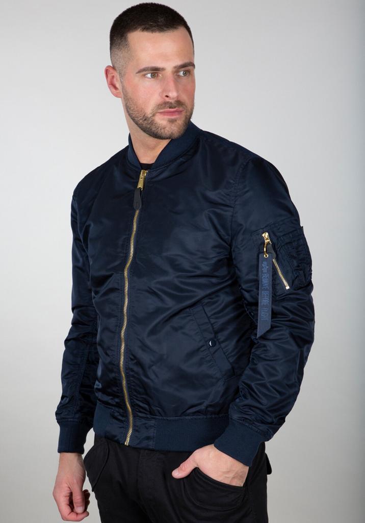 Зимняя куртка Alpha Industries MA-1 VF LW Man rep.blue/gold