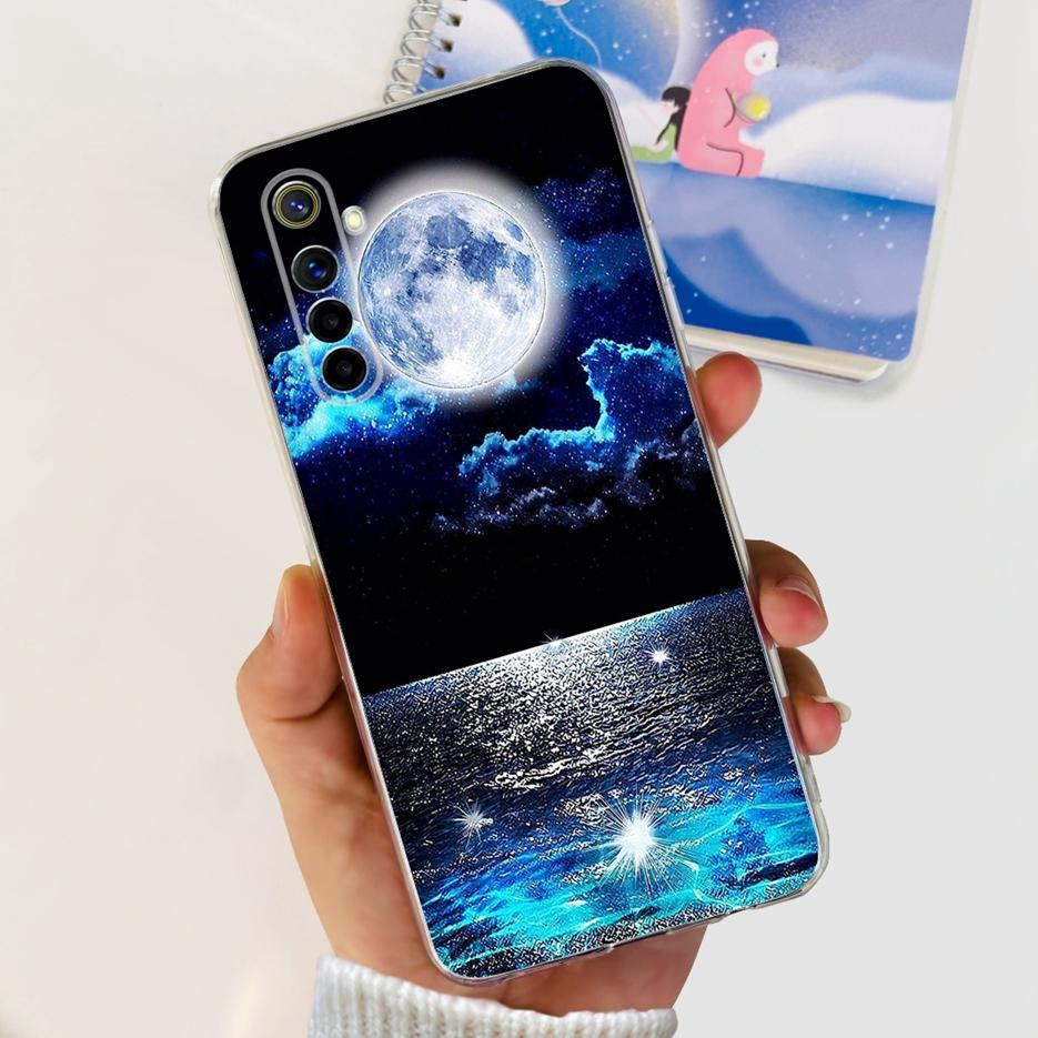 For Realme 6 Pro Case Realme 6i 6S Luxury Popular Painted Back Cover Soft Silicone Phone Case For Realme 6S 6i Realme6 Pro Shell