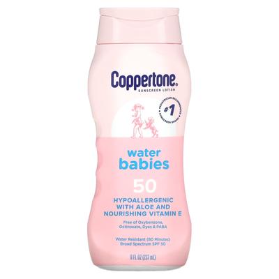 Balsam przeciwsłoneczny, Water Baby, SPF 50, 8 fl oz (237 ml)