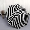 1pc Abstract Pattern Automatic Open/Close Umbrella - Compact Travel Umbrella with 8-Rib Durable Frame, Lightweight & Portable Design Z65