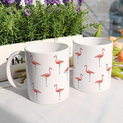ii366-Design Mug 2p-Flamingo Pattern
