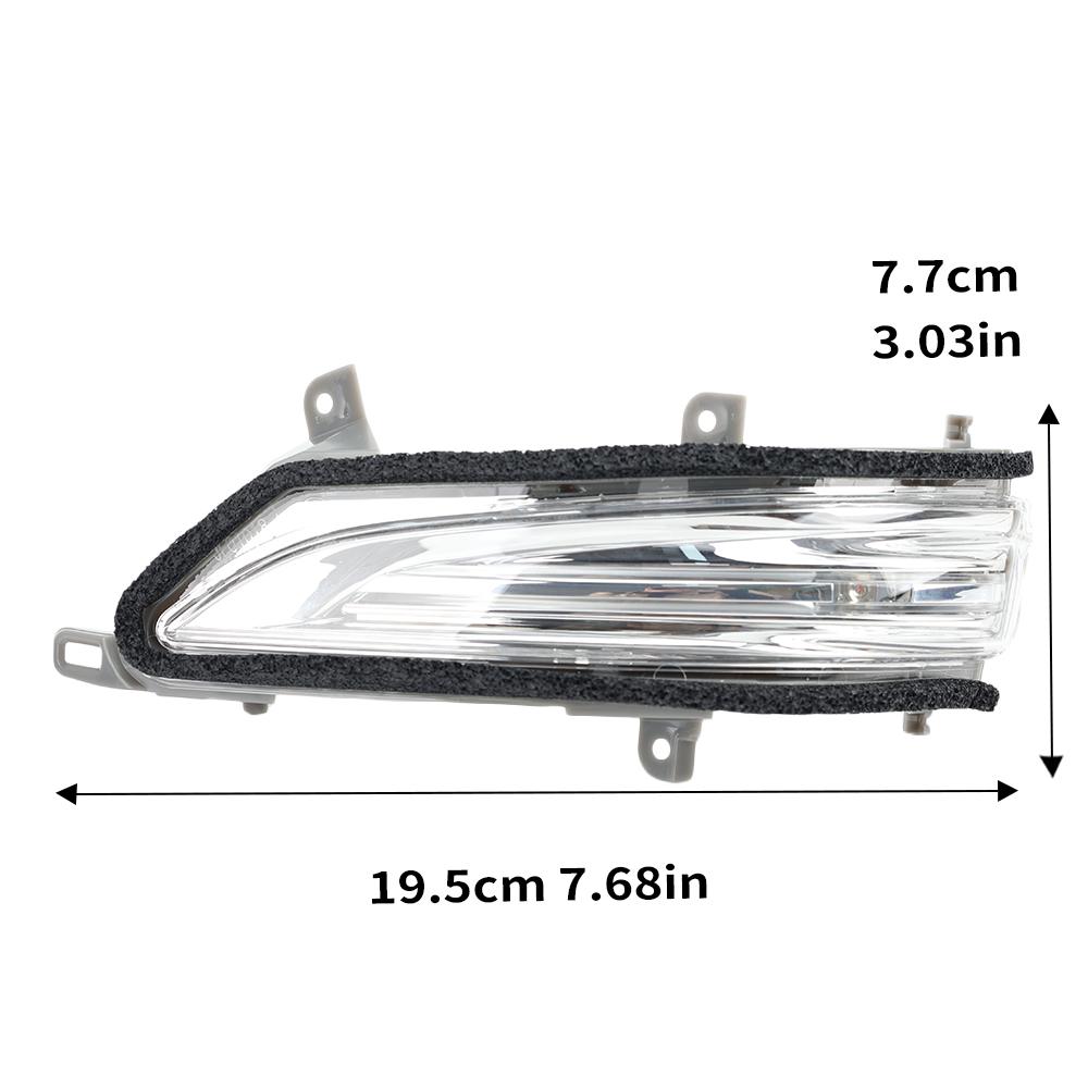 

Поворотники в зеркала заднего вида для Lexus GX460 LX570 2010-2024 С водонепроницаемыми хлопковыми светодиодами Боковые зеркала Автоаксессуары 1pc left