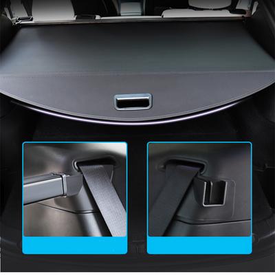 Trunk Cargo Cover For Tesla Model YSecurity Shield Rear Luggage Carrier Curtain Retractable Partition Privacy Car Interior