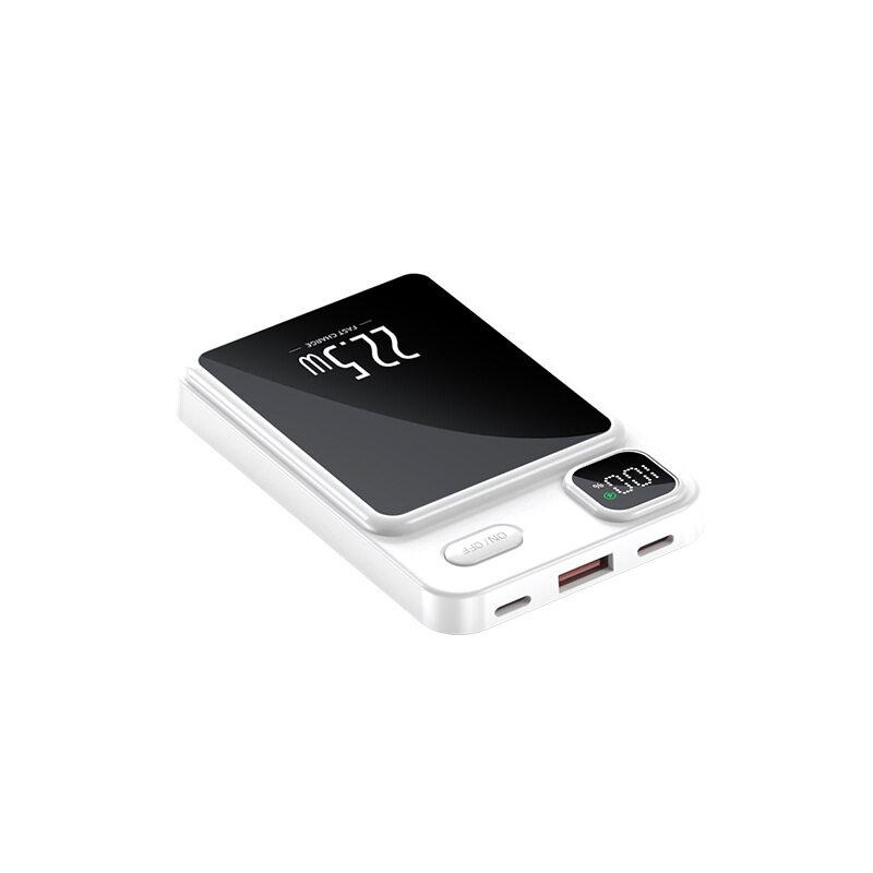 30000mAhMini Power Bank Magnetic 22.5W Super Fast Charging Qi PD20W Wireless Charger Powerbank For iPhone 15 Samsung Xiaomi