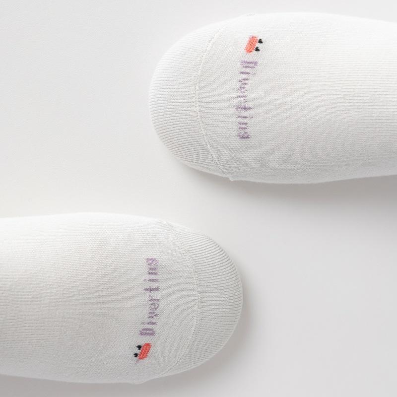 Lustige und niedliche Socken für Mädchen im Frühling und Herbst, dünn und süß mit Ausdruck, mittelhohe Socken, trendige Plüschsocken, lockere Socken