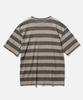 VASTIC Stripe Half Hazzi Knit_Khaki