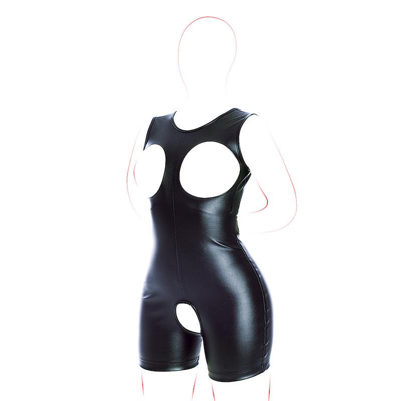 Lace Binding Open Crotch Bodysuit Restraint for Men & Women
