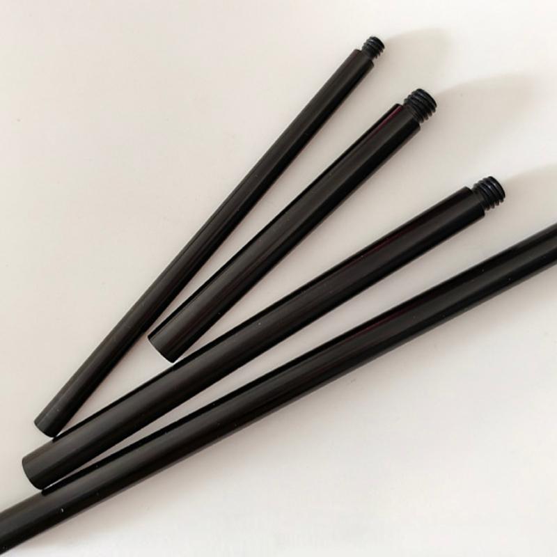 Aluminum Alloy Fishing Light Holder Rod 11mm Diameter Standard 3/8-16 Threaded Design Outdoor Activity Support