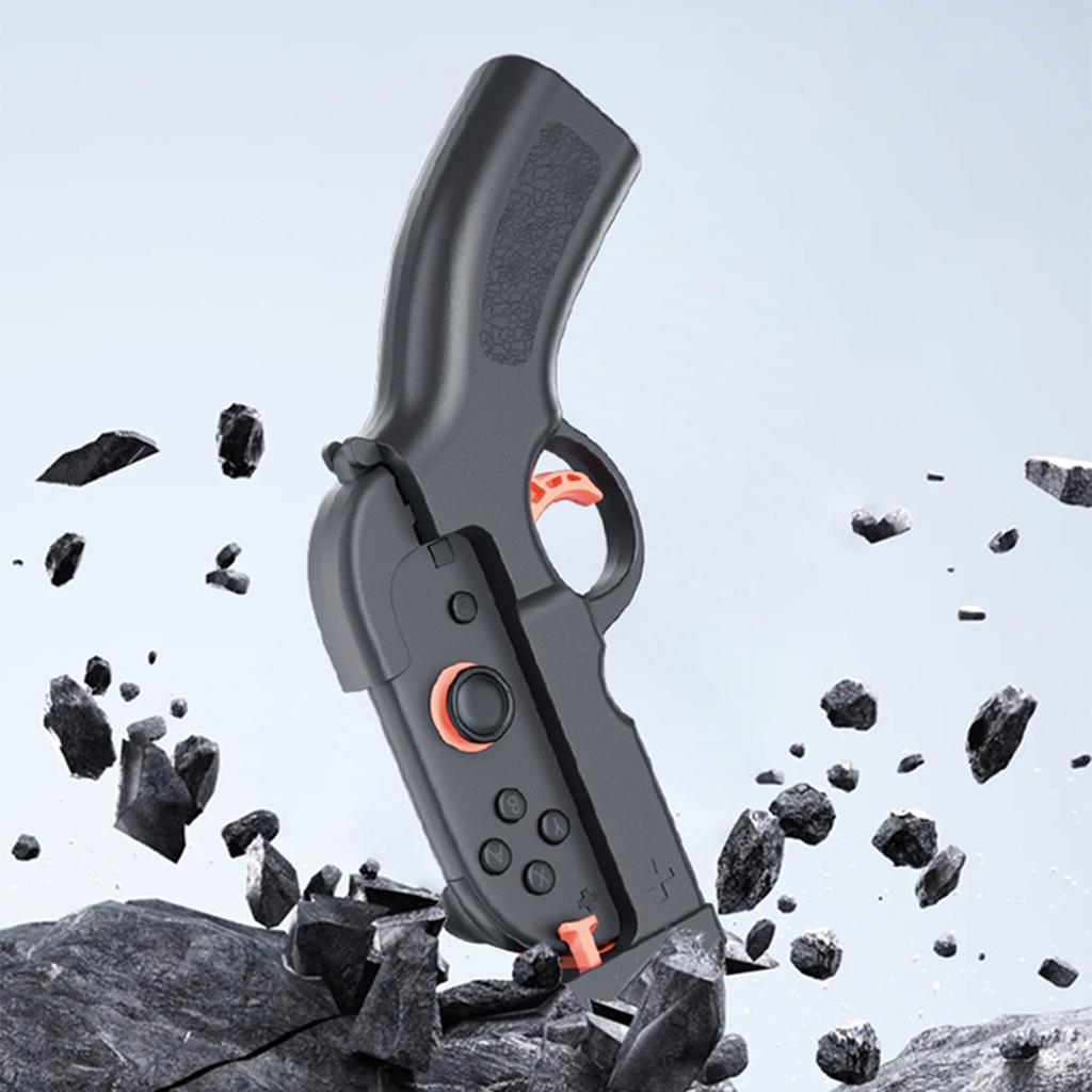 2 Pack Shooting Game Gun Controllers for Nintendo Switch 2 Controller, NS2 Gun Hand Grip Motion Controller Gamepad Joypad Gaming