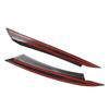 For VW Passat B7 2010 2011 2012 2013 2014 Car Glossy Black Headlight Eyebrow Eyelid Cover Decorative Trim