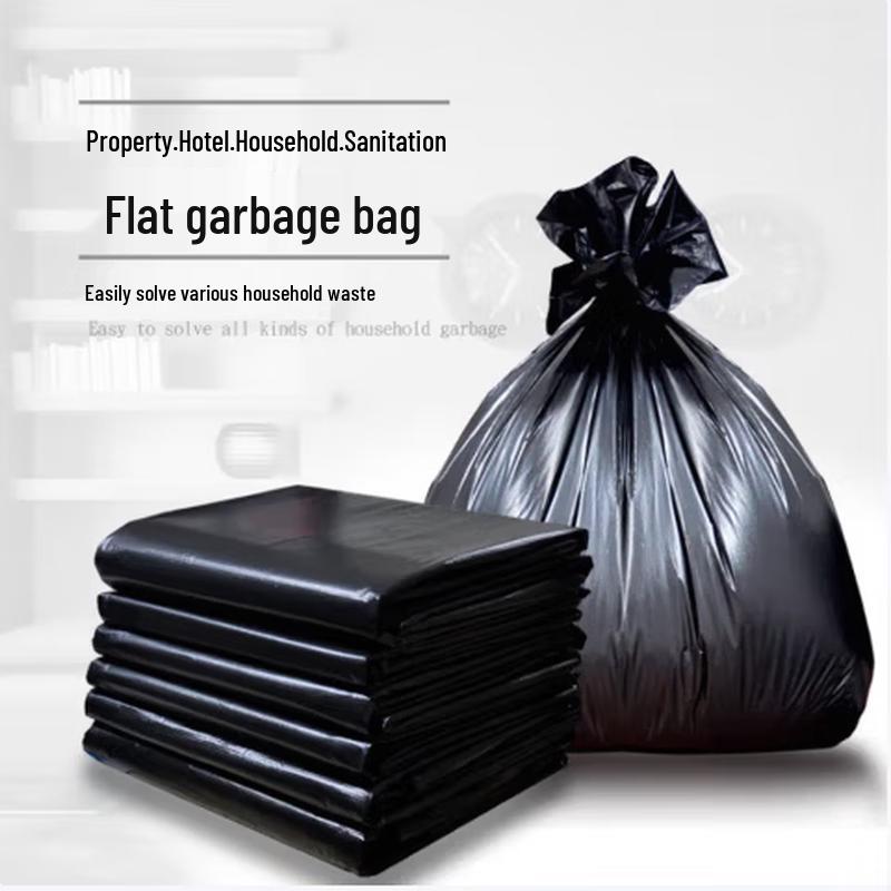 Thickened Large Flat-Mouth Kitchen Garbage Bags