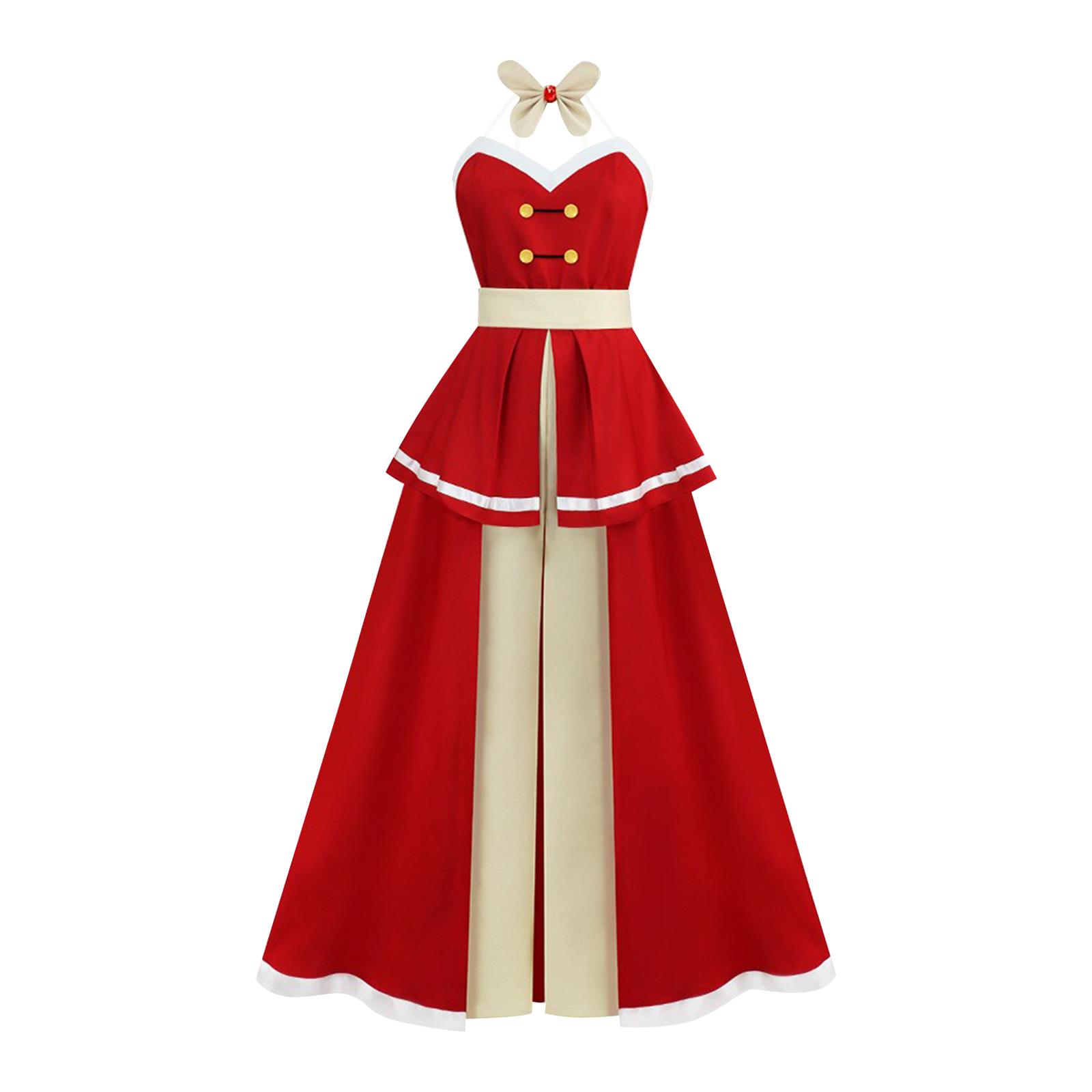 

COSPLAY Women‘s Costume Festival Performance Costume Play Costume XL червоний