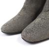 Pristine HERMES short boots Volver Knit technical fabric with leather 35.5 Used