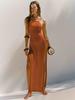 2023 Double-Sided High-Slit Knitted Sling Dress