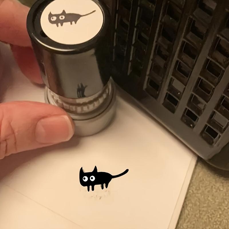 4pcs Hot Style funny cartoon cat pattern stamps