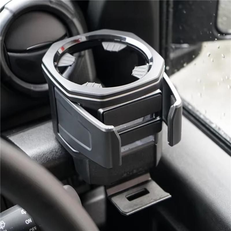 2X Car Front Cup Handle Drink Phone Holder Organizer Storgae For Suzuki Jimny JB64/JB74 2018 -