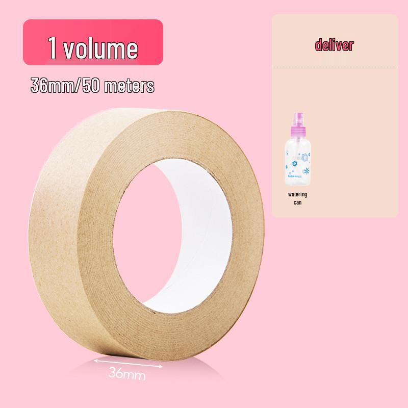 Kraft Paper Tape for Art & Painting - Self-Adhesive, Water-Activated, Multi-Purpose for Students & Kids.