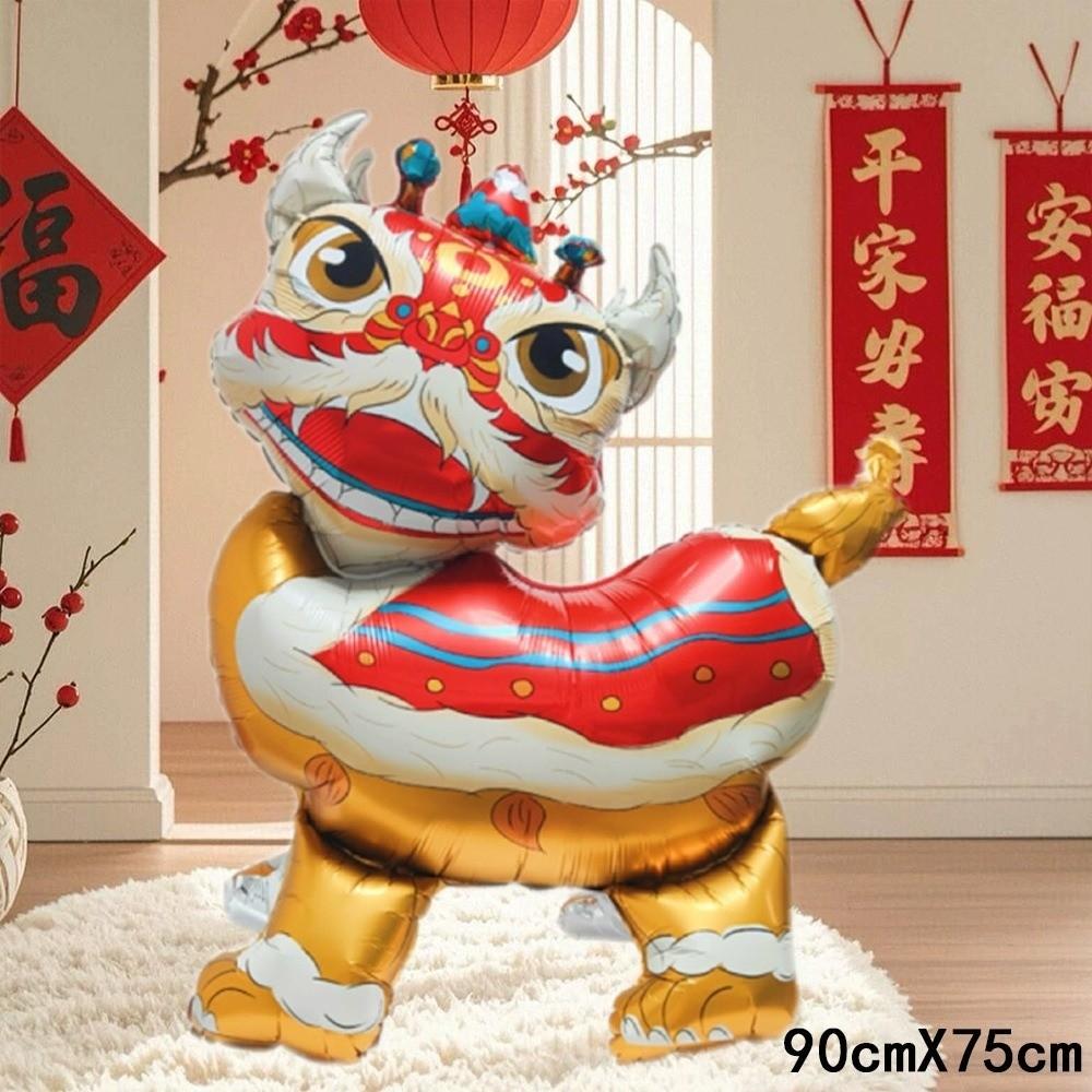 Horse Year Foil Balloons DIY Decoration Props Inflatable Balloon  Spring Festival Supplies