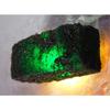 Green Emerald 68.7 Ct Genuine Natural Dyed Rough Uncut Loose Gemstone CERTIFIED